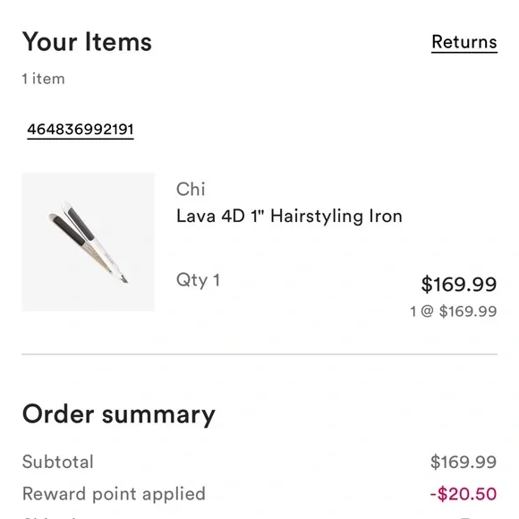 LAVA 4D Hairstyling Iron - White - Picture 8 of 8